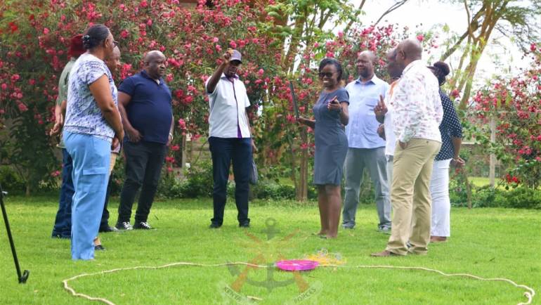 TEAM BUILDING FOR MINISTRY’S HEADS OF DEPARTMENT COMES TO A CLOSE