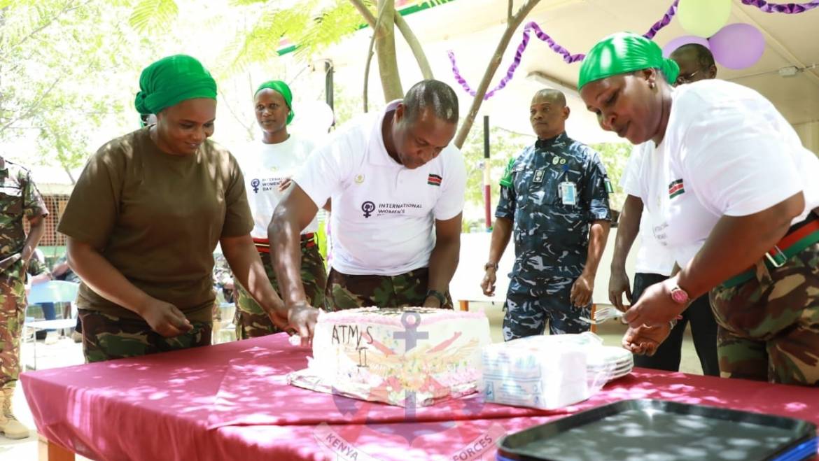 SECTOR TWO KDF SOLDIERS MARK INTERNATIONAL WOMEN’S DAY