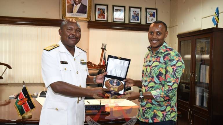 DEPARTMENTAL COMMITTEE ON DEFENCE, INTELLIGENCE AND FOREIGN RELATIONS VISITS KENYA NAVY.