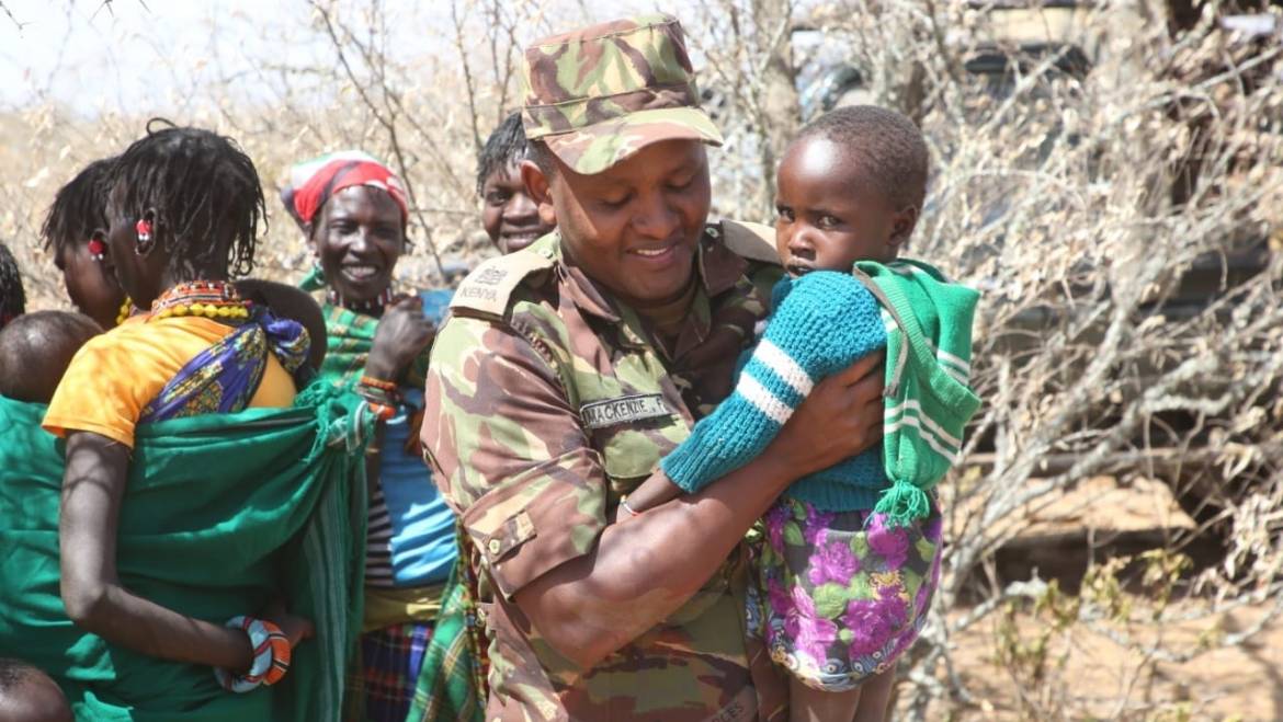 KDF CONDUCTS A FREE MEDICAL CAMP AT KIRIMA IN LAIKIPIA COUNTY