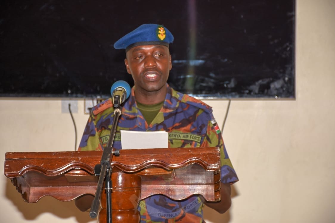 COMMANDER KENYA AIR FORCE OFFICIALLY RECEIVES NEWLY COMMISSIONED ...