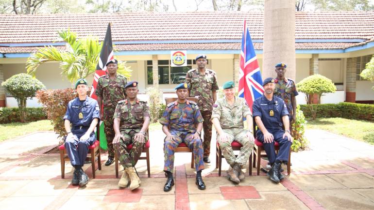 VISIT TO JOINT COMMAND AND STAFF COLLEGE BY BRIG MATT JACKSON DIRECTOR JOINT SERVICES COMMAND AND STAFF COLLEGE   DEFENCE ACADEMY OF THE UNITED KINGDOM