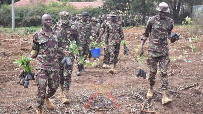 KENYA ARMY ESTABLISHMENTS GO GREEN