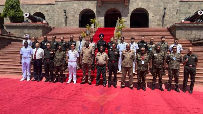 COMMANDER KENYA ARMY VISIT INDIA’S NATIONAL DEFENCE ACADEMY