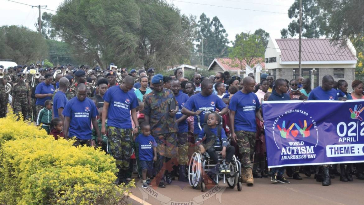 AUTISM AWARENESS MONTH COMES EARLY FOR KDF FAMILIES IN NAIROBI, ELDORET AND COASTAL REGIONS