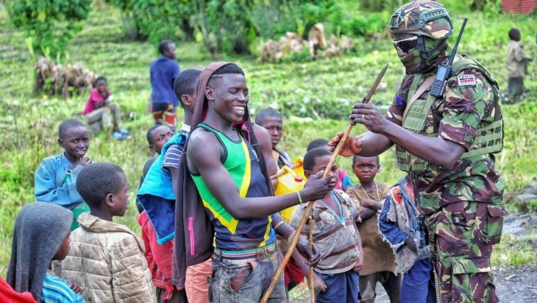 LOCALS IN NYIRANGONGO AND RUTSHURU EMBRACE EACRF PEACE INITIATIVES