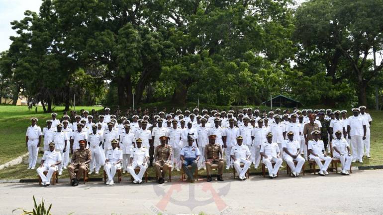 CHIEF OF DEFENCE FORCES TRANSITION VISIT TO THE KENYA NAVY