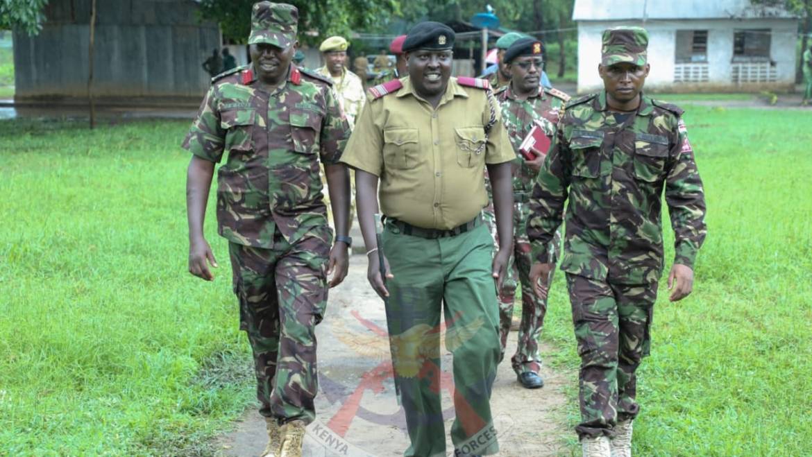OAB COMMANDER REINFORCES COMMITMENT TO SECURITY IN WITU