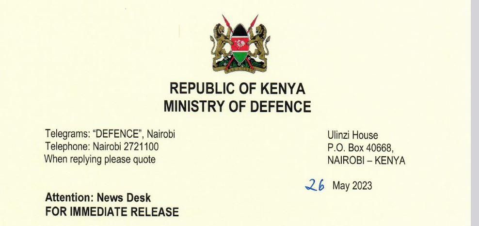 KDF PROMOTIONS AND POSTINGS 26TH MAY 2023