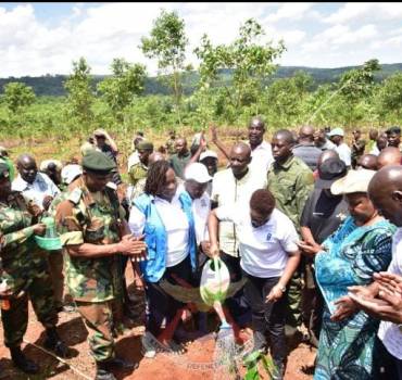 KENYA ARMY TROOPS HEIGHTEN ENVIRONMENT CONSERVATION EFFORTS