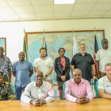 DEFENCE PS VISIT TO MALINDI SPACE CENTER