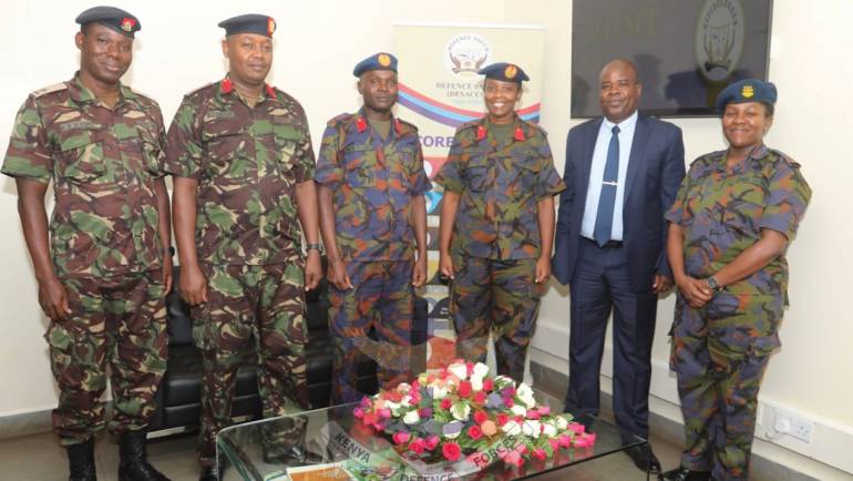 DESACCO CEO HANDS OVER TO PURSUE OTHER MILITARY DUTIES