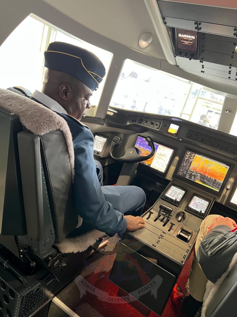 COMMANDER KENYA AIR FORCE  PARTICIPATES IN THE 54TH INTERNATIONAL PARIS AIR SHOW