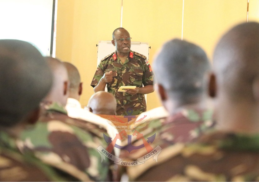 KENYA DEFENCE FORCES TROOPS IN ISIOLO APPRISED ON FINANCE MANAGEMENT