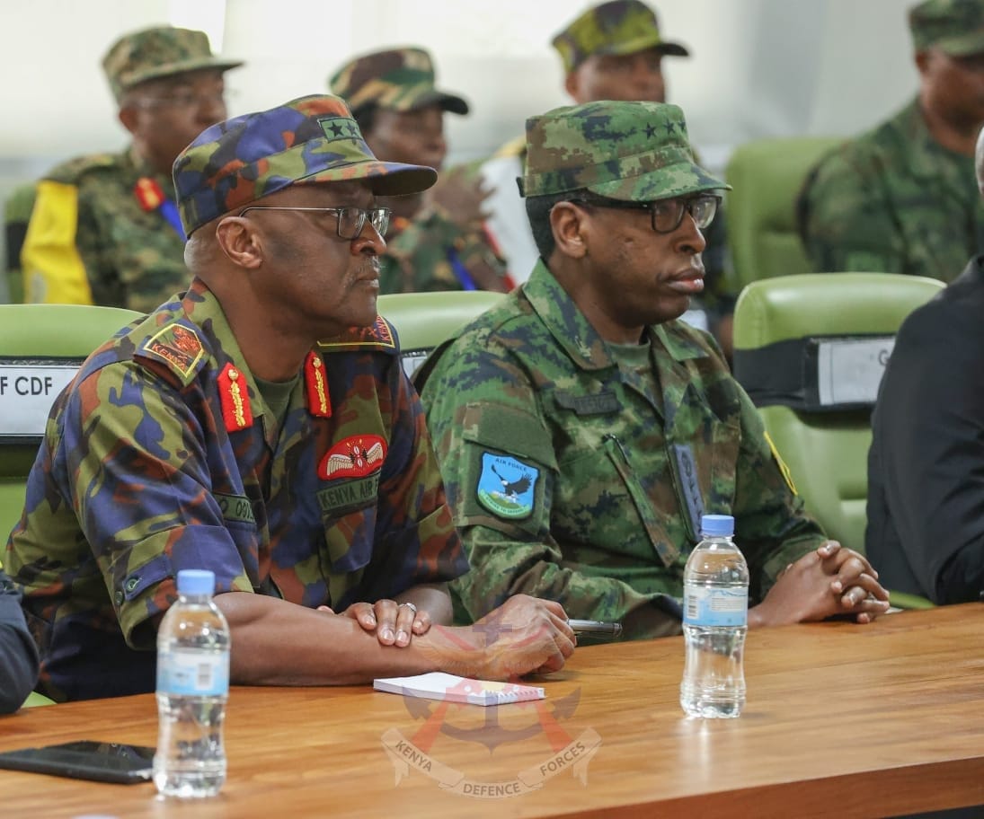 CHIEF OF DEFENCE FORCES ATTENDS 13TH EAST AFRICAN COMMUNITY ARMED FORCES COMMAND POST EXERCISE USHIRIKIANO IMARA 2023