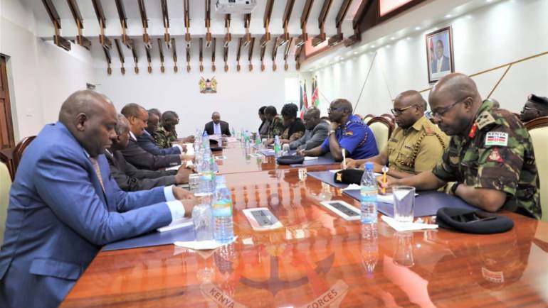 PS MARIRU MEETS OFFICIALS FROM THE MINISTRY OF INTERIOR