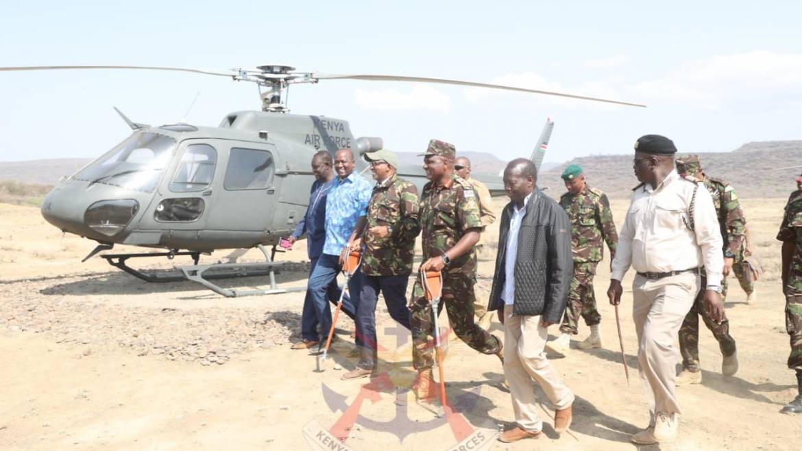 CS DEFENCE INSPECTS ONGOING SCHOOLS RENOVATIONS IN THE NORTH RIFT