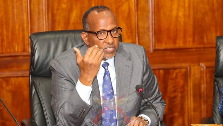 CS DUALE SEEKS PARLIAMENT INDULGENCE IN IMPLEMENTATION OF THE KENYA -ITALY SPACE AGREEMENT