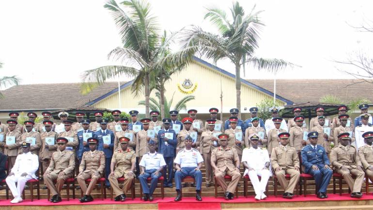 JUNIOR JOINT COMMAND AND STAFF COURSE 095/23 GRADUATION