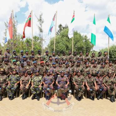 KENYA DEFENCE FORCES ANNUAL SERGEANT MAJORS SEMINAR HELD AT HUMANITARIAN PEACE SUPPORT SCHOOL, EMBAKASI