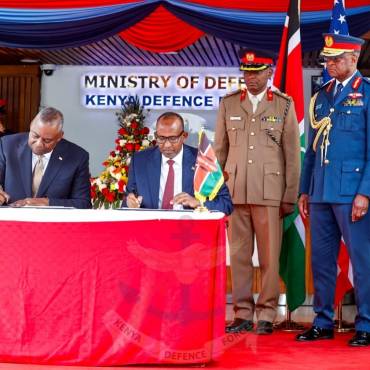 CS DUALE SIGNS DEFENCE COOPERATION FRAMEWORK WITH THE US DEFENCE SECRETARY