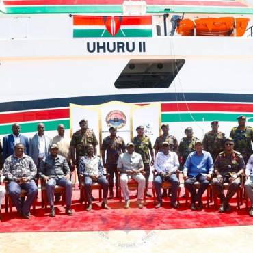 PRESIDENT RUTO COMMISIONS MV UHURU II AT KENYA SHIPYARDS LIMITED KISUMU