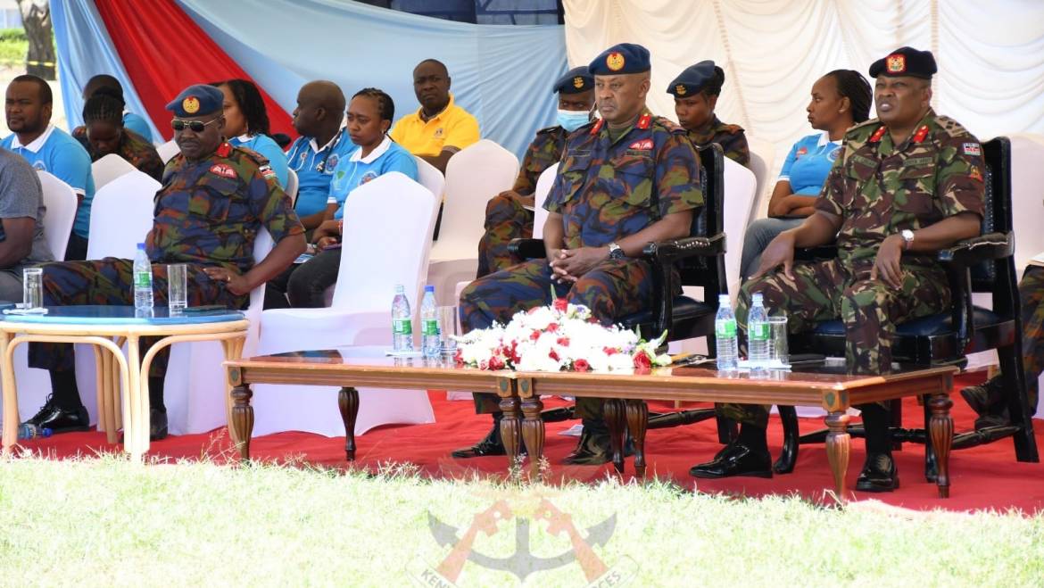 DEFENCE FORCES MEDICAL INSURANCE SCHEME HOLDS MEDICAL CAMP FOR RETIRING AND RETIRED KDF PERSONNEL