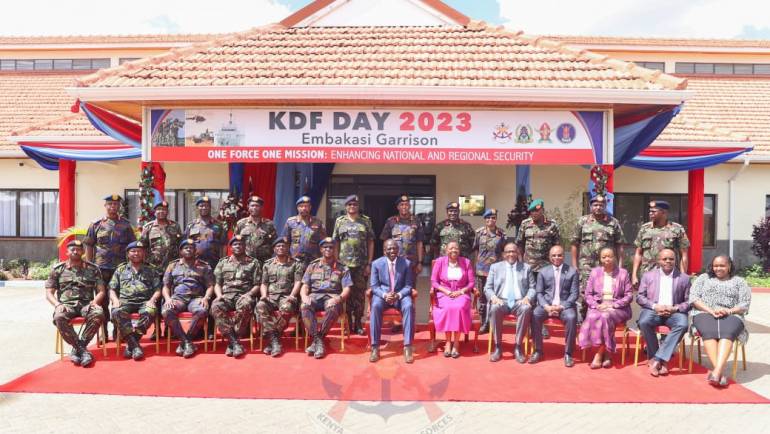 PRESIDENT RUTO JOINS KDF IN MARKING THIS YEAR’S KDF DAY CELEBRATIONS