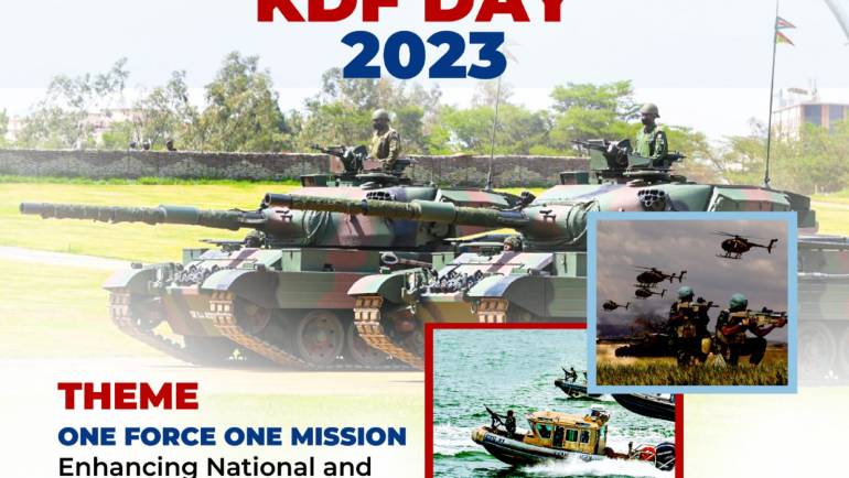 REMARKS BY HIS EXCELLENCY DR. WILLIAM SAMOEI RUTO, C.G.H. THE PRESIDENT OF THE REPUBLIC OF KENYA AND THE COMMANDER-IN-CHIEF OF THE DEFENCE FORCES DURING THE KENYA DEFENCE FORCES DAY OCTOBER 14TH, 2023 EMBAKASI, NAIROBI COUNTY