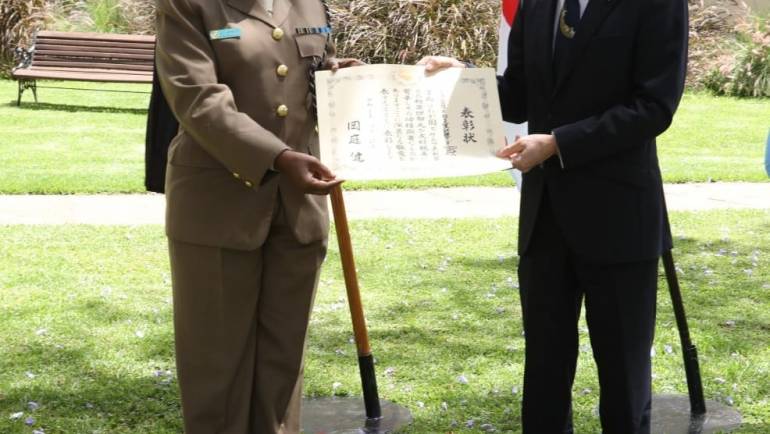 IPSTC FETED BY JAPANESE AMBASSADOR FOR ITS CONTRIBUTION TO PEACE AND STABILITY