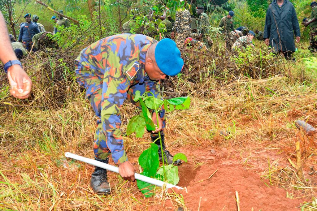 JOINT COMMAND AND STAFF COLLEGE (JCSC) PARTICIPATES IN THE NATIONAL TREE GROWING PROGRAMME