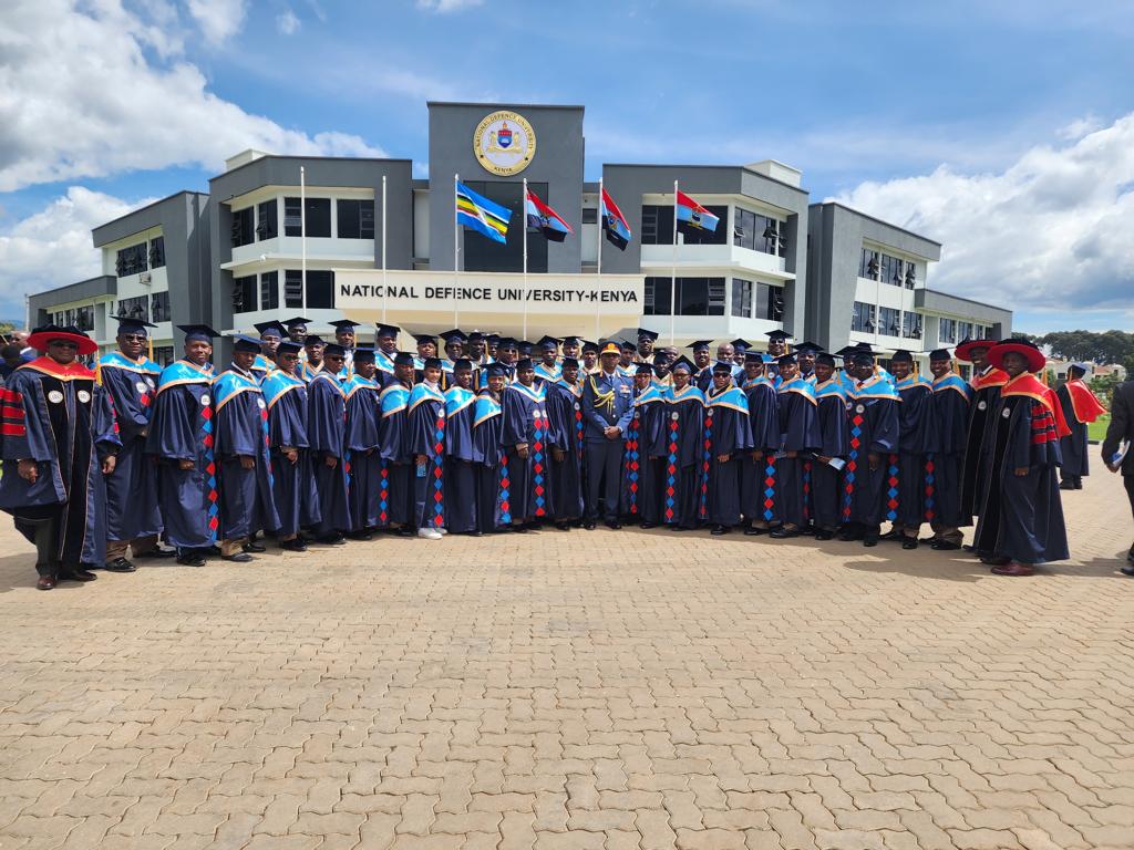 SPEECH BY CABINET SECRETARY DEFENCE HON ADEN DUALE, EGH, MP DURING THE 1st NATIONAL DEFENCE UNIVERSITY-KENYA GRADUATION CEREMONY  HELD AT  THE UNIVERSITY SEAT, LANET, NAKURU COUNTY ON  17 NOVEMBER 2023