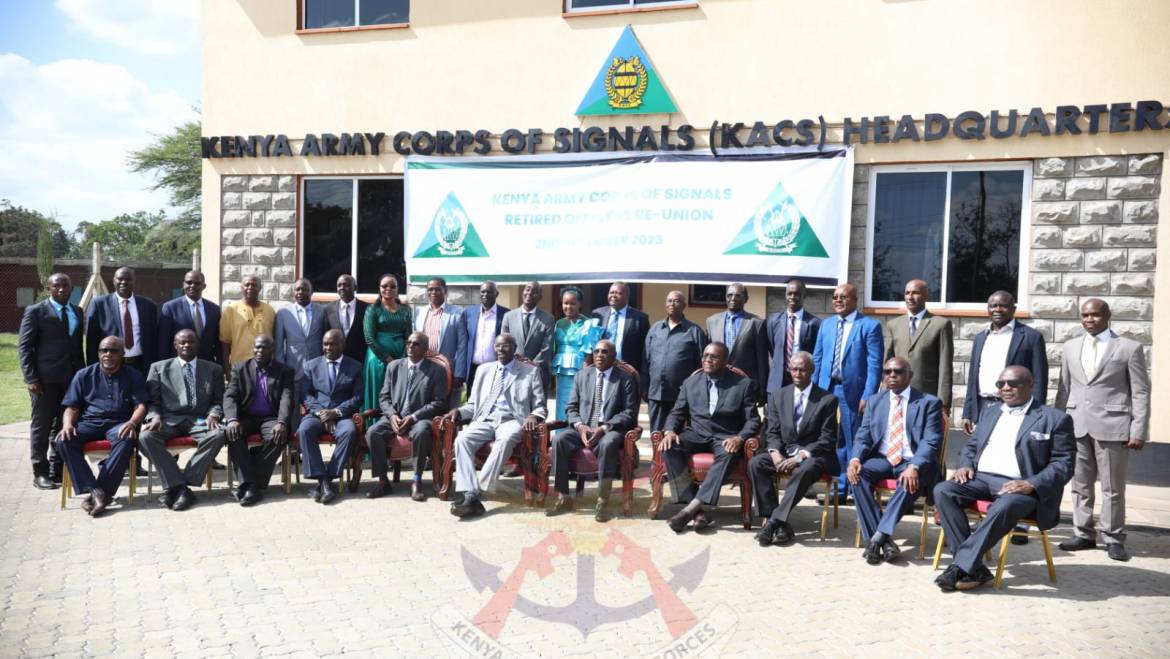 KENYA ARMY CORPS OF SIGNALS FRATERNITY HELD IT’S FIRST MENTORSHIP GET TOGETHER