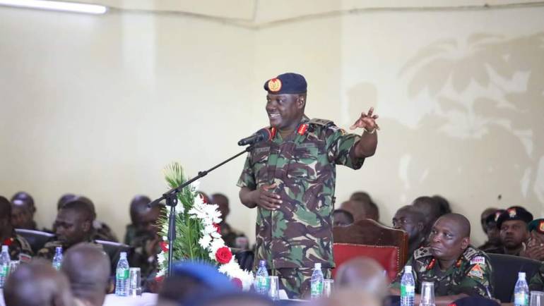 COMMANDER KENYA ARMY END OF YEAR TOUR TO NAIROBI REGION