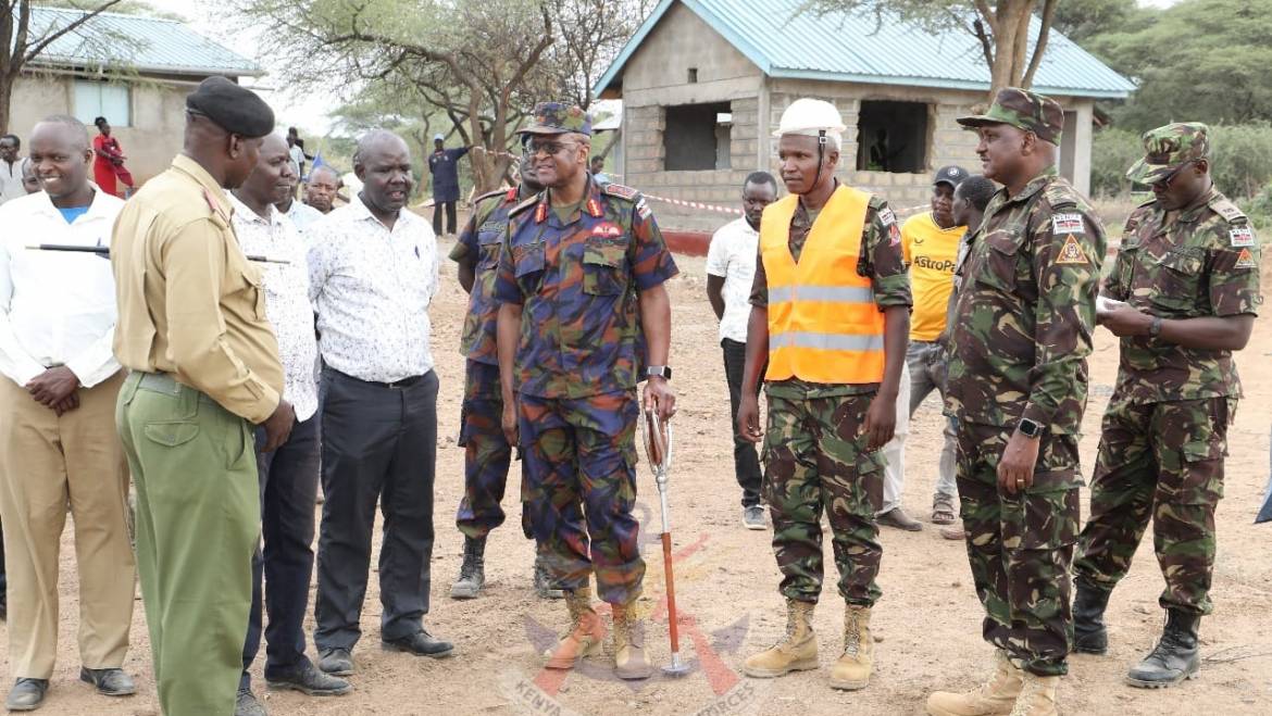 ASSERTING PEACE IN THE NORTH RIFT, CDF AND IG VISITS ‘OMU’ NORTH RIFT