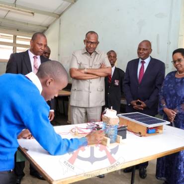 CS DUALE COMMISSIONS NEW DORMITORY AT MOI FORCES ACADEMY