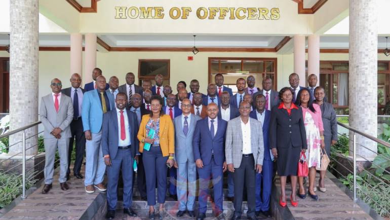 PS MARIRU CHAIRS HIGH-LEVEL MEETING WITH TURKANA LEADERS ON ALLOCATION OF MILITARY LAND