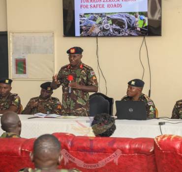 ENHANCING ROAD SAFETY AMONG KDF DRIVERS