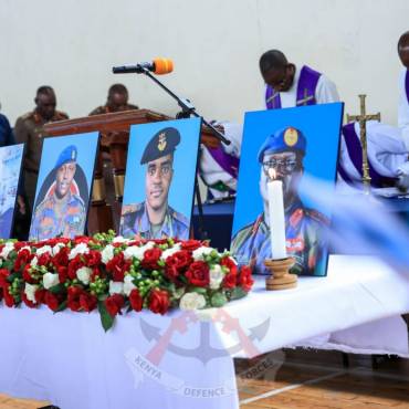 KENYA AIR FORCE HOLDS REQUIEM MASS FOR ITS FALLEN HEROES