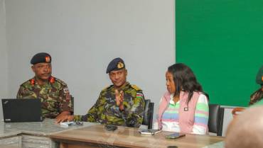 CHIEF OF DEFENCE FORCES ASSESSES MAI MAHIU SEARCH AND RECOVERY EFFORTS