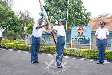 KENYA AIR FORCE WELCOMES NEW COMMANDER