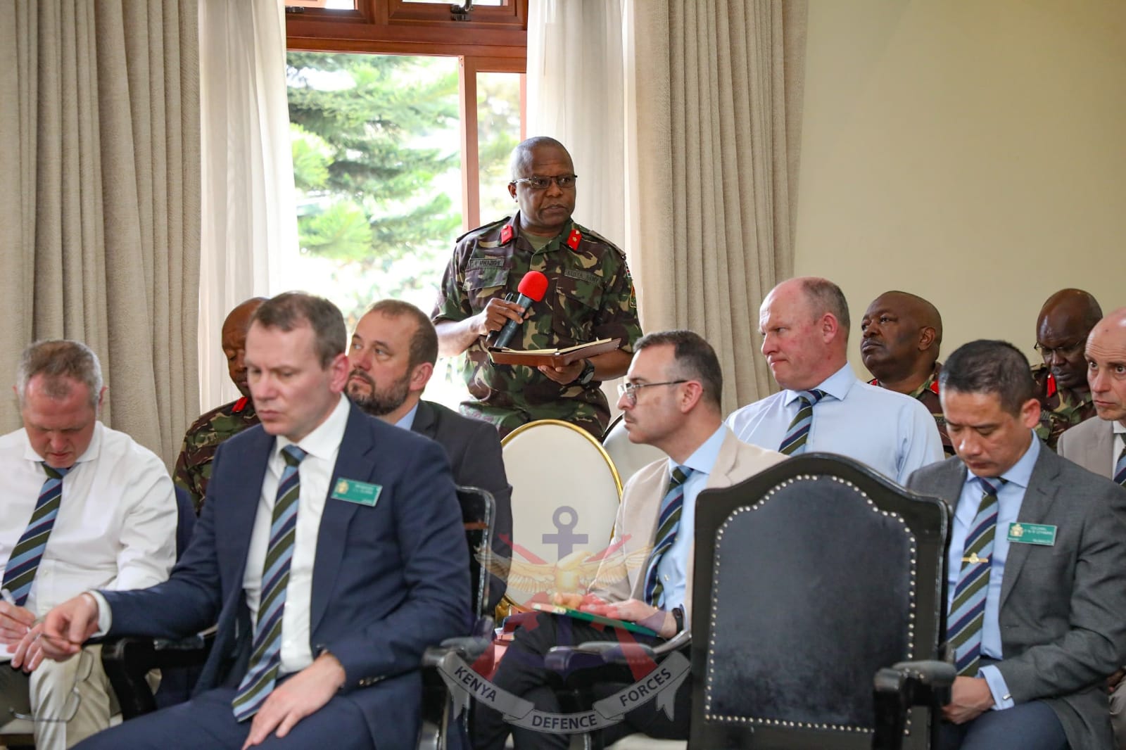 ROYAL COLLEGE OF DEFENCE STUDIES VISIT TO DHQ – Ministry of Defence – Kenya
