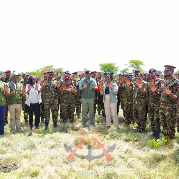 DEFENCE CS SPEARHEAD TREE PLANTING EXERCISE