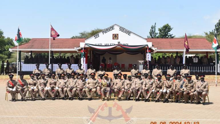 DEPUTY ARMY COMMANDER PRESIDES OVER CONSTABULARIES PASS OUT PARADE