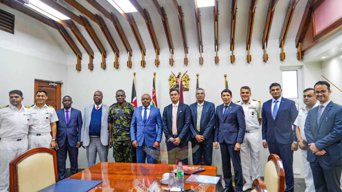 KENYA AND INDIA STRENGTHEN DEFENCE TIES