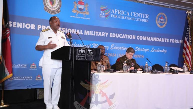 SENIOR AFRICA PROFESSIONAL EDUCATION COMMANDANTS’ FORUM KICKS OFF IN NAIROBI