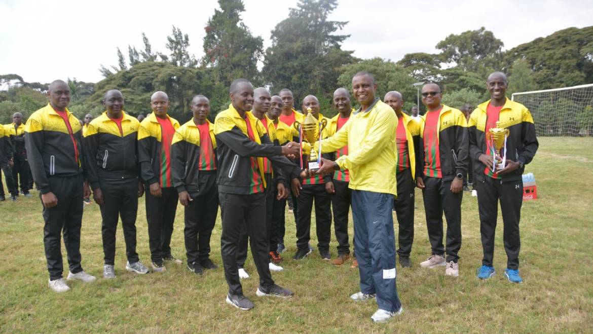 COURSE 40-2024/25 PARTICIPATE IN COMMANDANT’S RUN HELD AT JOINT COMMAND AND STAFF COLLEGE, KAREN