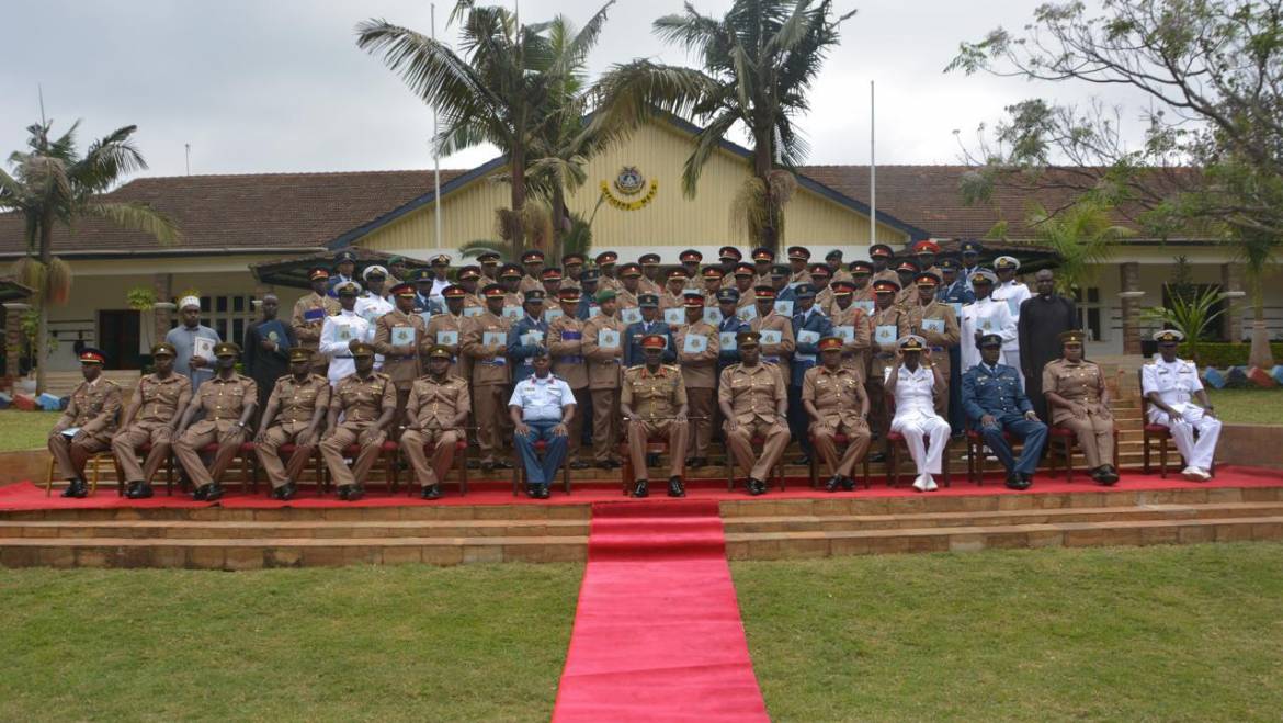 JUNIOR JOINT COMMAND AND STAFF COURSE 098/24 GRADUATION CEREMONY