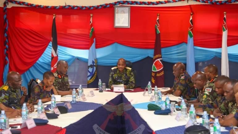 CHIEF OF DEFENCE FORCES PRESIDES OVER SIGNING OF PERFORMANCE CONTRACTS