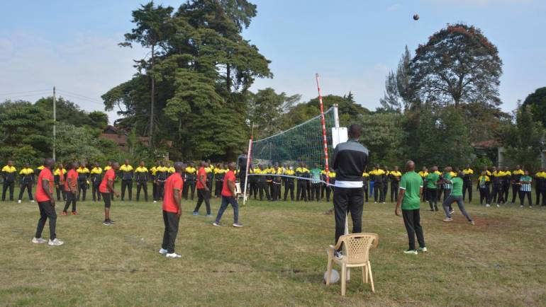 JOINT COMMAND AND STAFF COLLEGE, KAREN CONCLUDES VOLLEYBALL TOURNAMENT